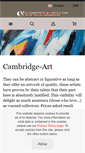 Mobile Screenshot of cambridge-art.com